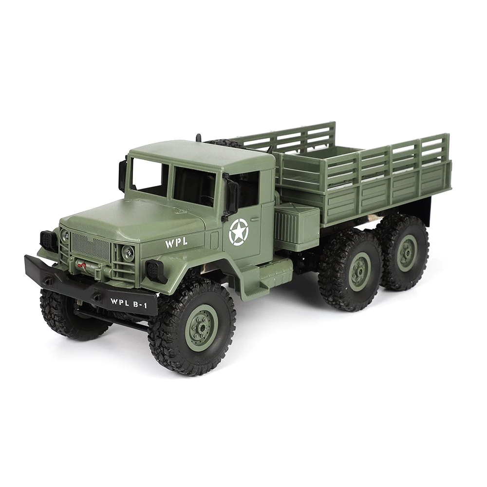 RC Truck WPL B16 1:16 RC Car 6WD Off-Road Military Truck