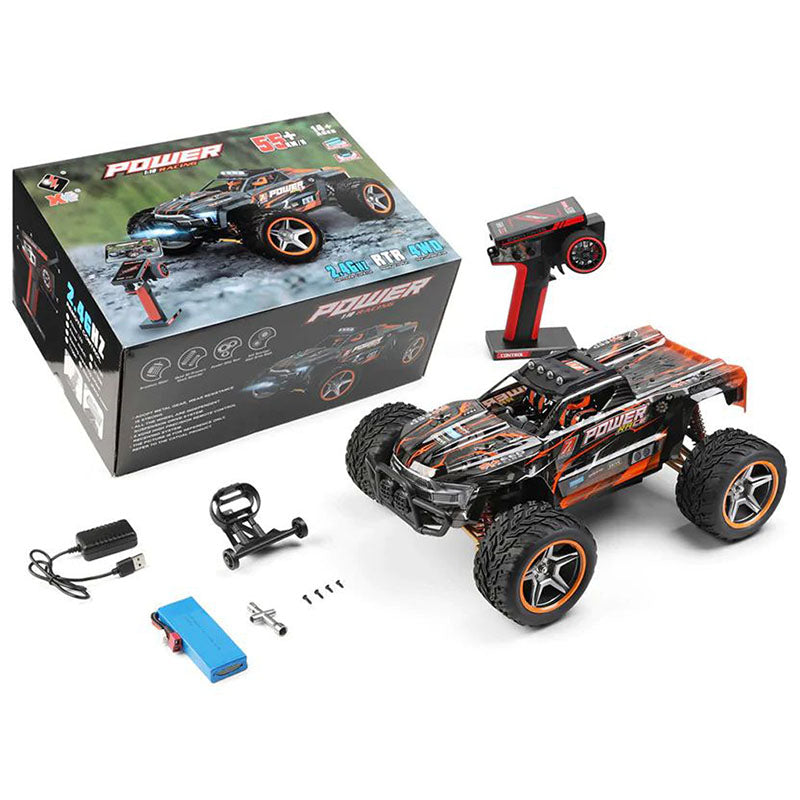 RC Car Wltoys 104016 104018 Brushless 1:10 4WD Large Alloy Electric Crawler