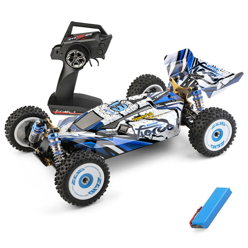 WLtoys 124017 RC Car High Speed 75KM/H Brushless Motor Upgraded RTR 1:12 2.4G 4WD Metal Chassis Off-road Drift Car