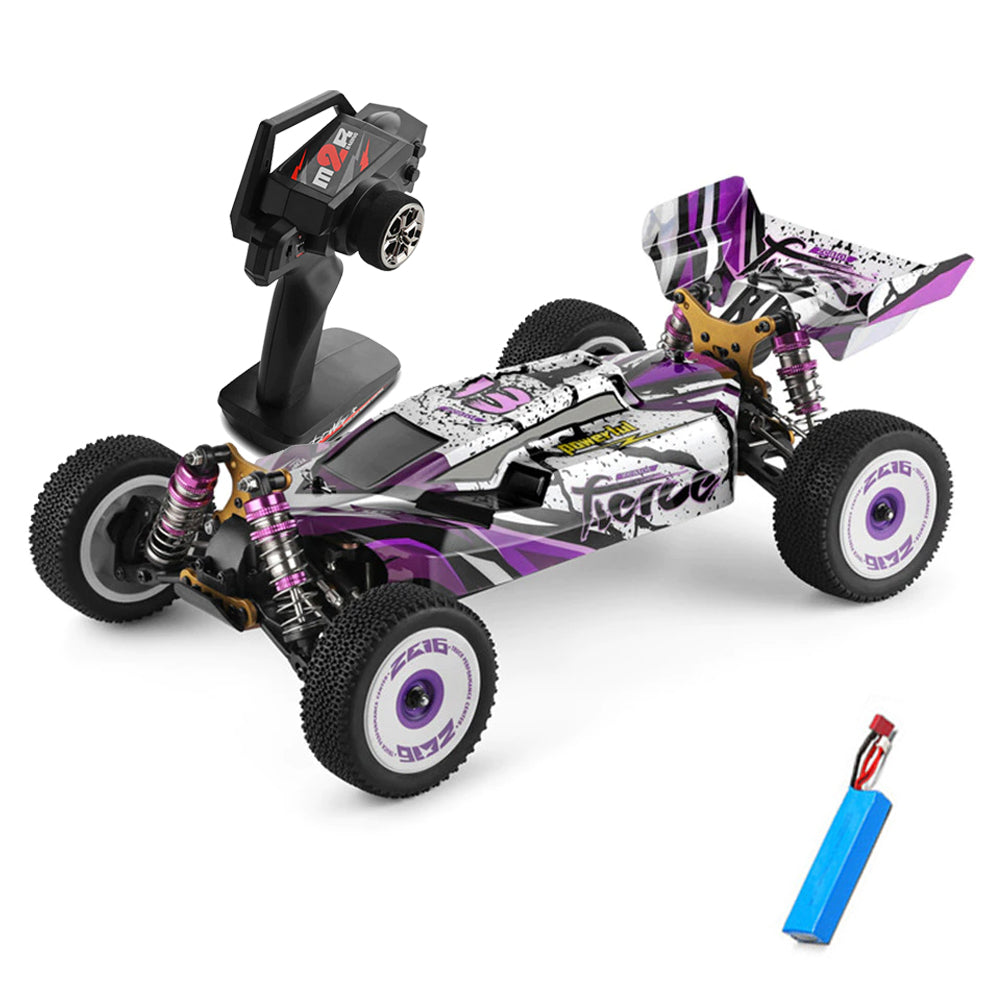WLtoys 124019 RC Car High Speed 60km/h 4WD 1:12 Metal Chassis 550 Brushed Motor Off-Road Climbing Drift Car Toys