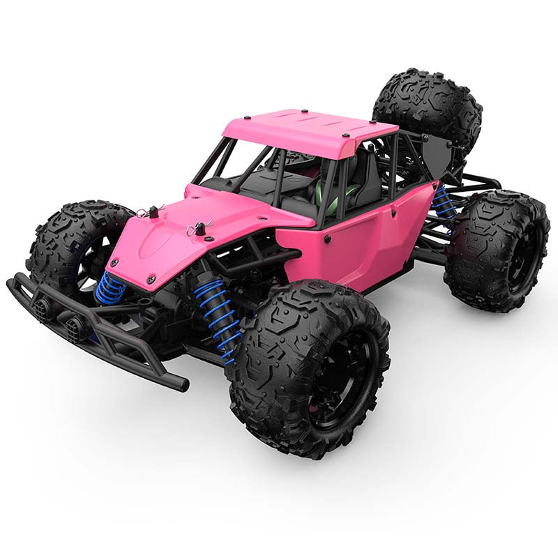 RC Car Pink 1:18 Full-Scale High-Speed Off-Road Climbing 4WD Car
