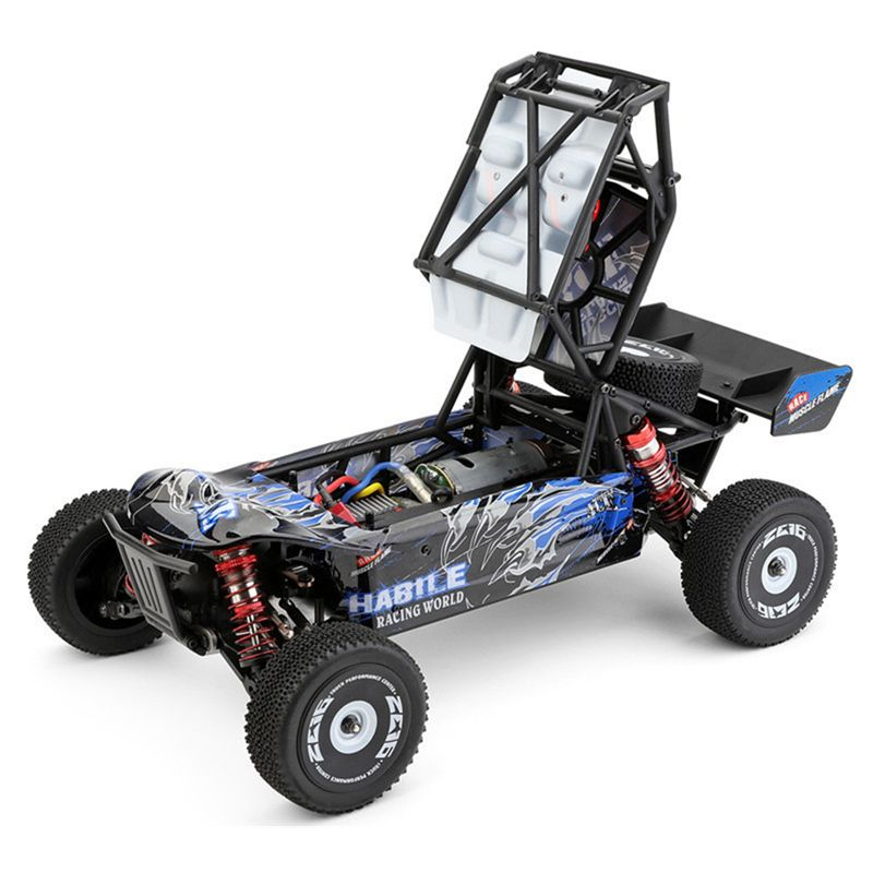 WLtoys 124018 RC Car 60Km/h High Speed 1:12 2.4G 4WD RC Off-road Drift Metal Chassis RC Car Toys