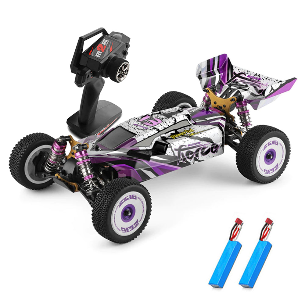 WLtoys 124019 RC Car High Speed 60km/h 4WD 1:12 Metal Chassis 550 Brushed Motor Off-Road Climbing Drift Car Toys