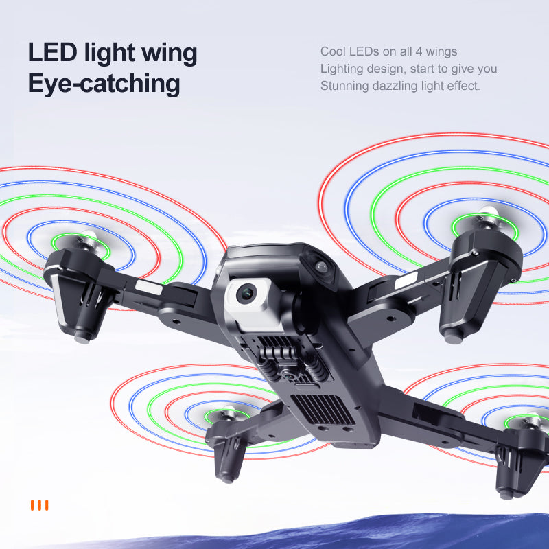 RC Drone K106 OAS 4K Obstacle Avoidance Quadcopter Cool Colorful LED lights