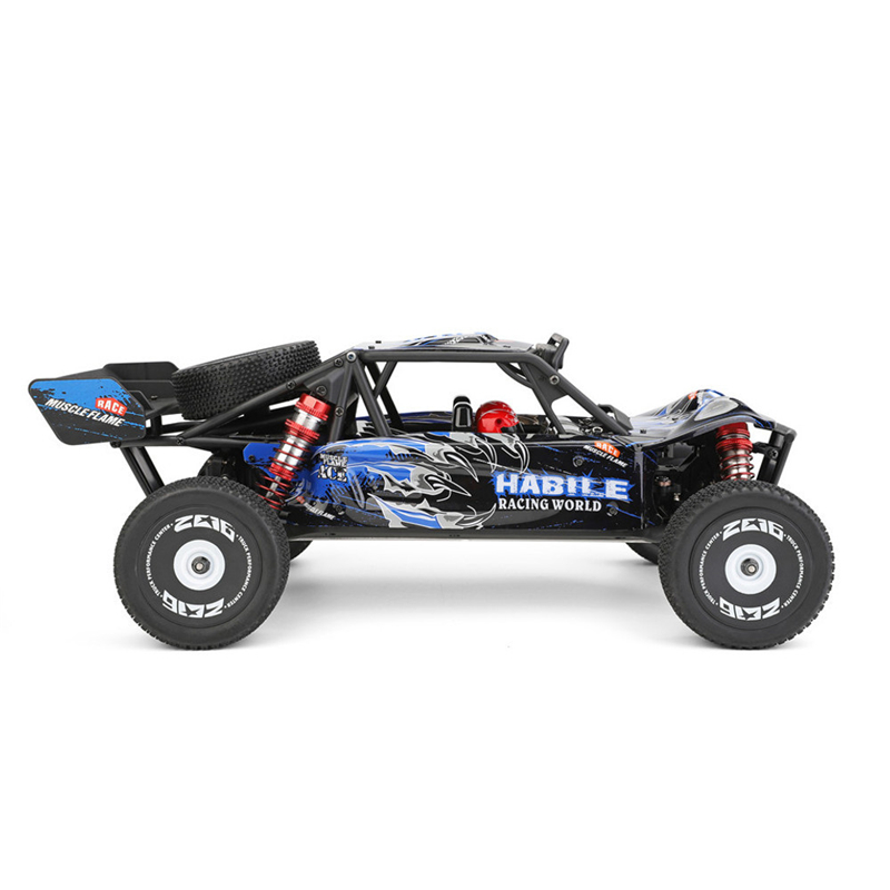 WLtoys 124018 RC Car 60Km/h High Speed 1:12 2.4G 4WD RC Off-road Drift Metal Chassis RC Car Toys