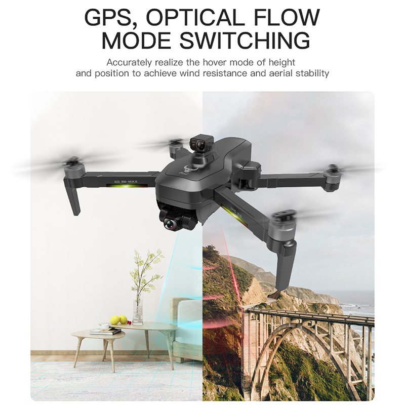 Drone SG906 Pro3 MAX 4k HD 3-Axis Gimbal Camera 5G WIFI GPS Professional Obstacle Avoidance Quadcopter
