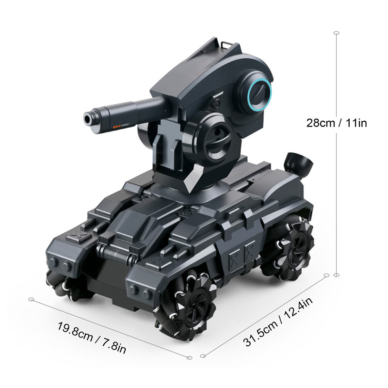 Rc Mecha Tank Emission Water Bomb Multiplayer battle Stunt Car Toy