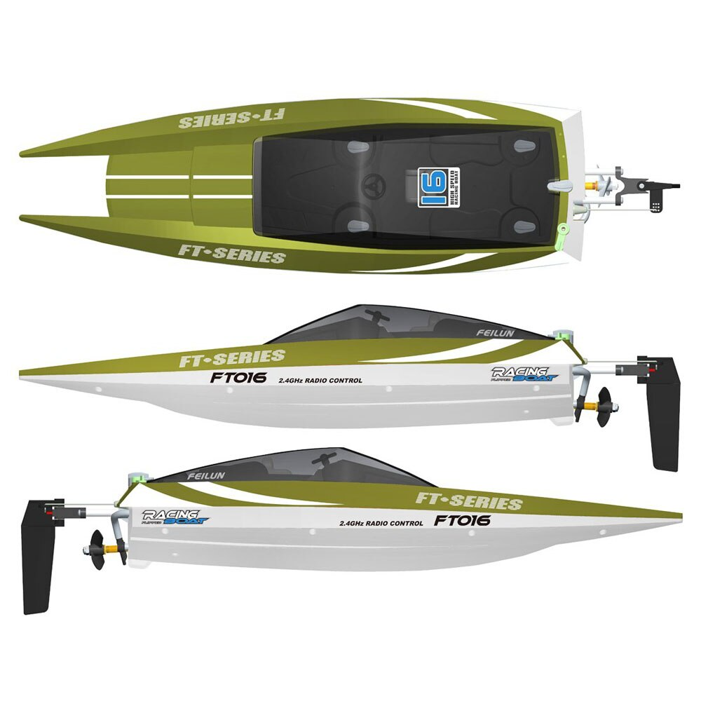 RC Boat summer toys water toys 4CH Carbon Brush Motor High Speed Speedboat Water Cooling System