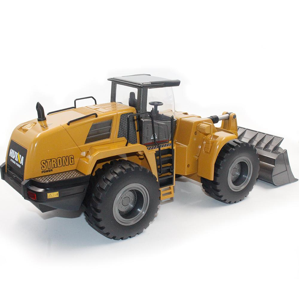 Huina 1583 Alloy Bulldozer Excavator 2.4G 10CH 1:14 Engineering Construction RC Car Toy