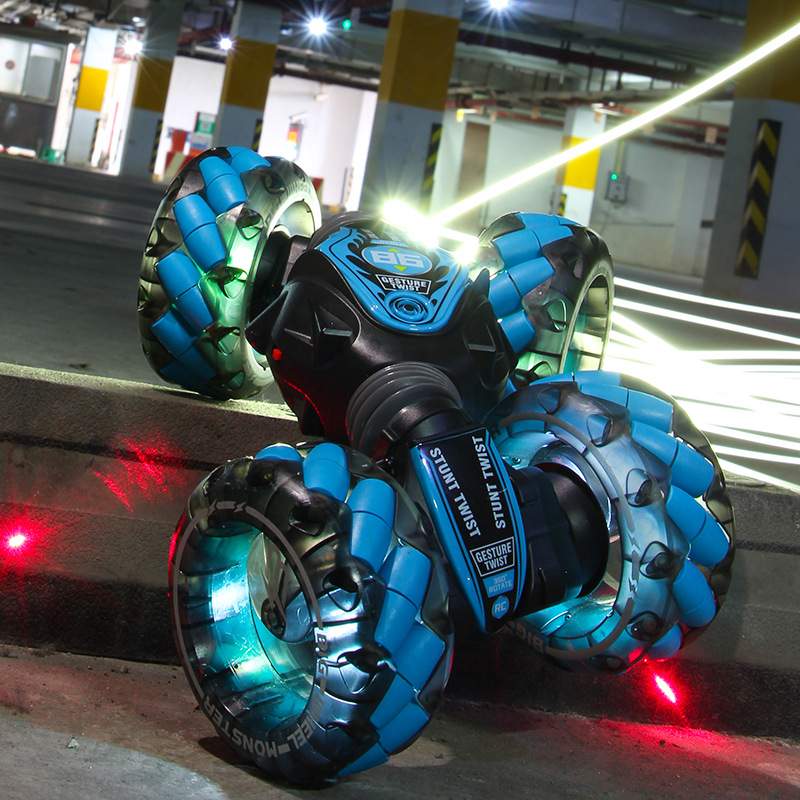 Rc Car Mecanum Wheel RC 4WD Gravity sensor Deformation Stunt Car Lighting music