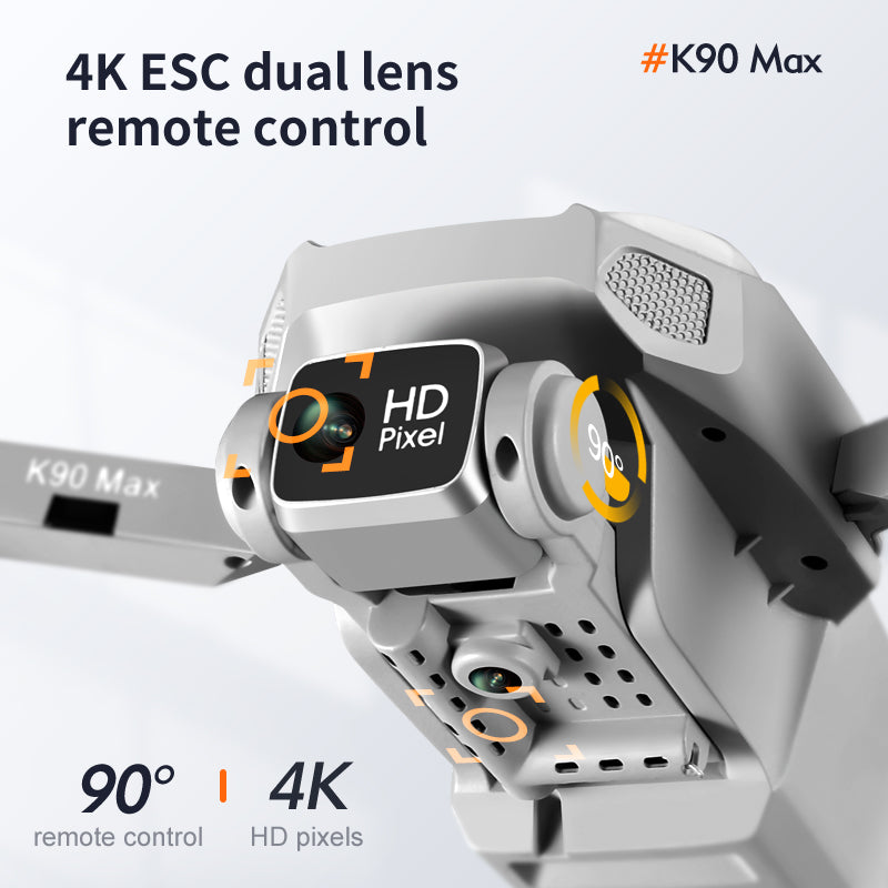 RC Drone K90 Max 4K Obstacle Avoidance Brushless Quadcopter