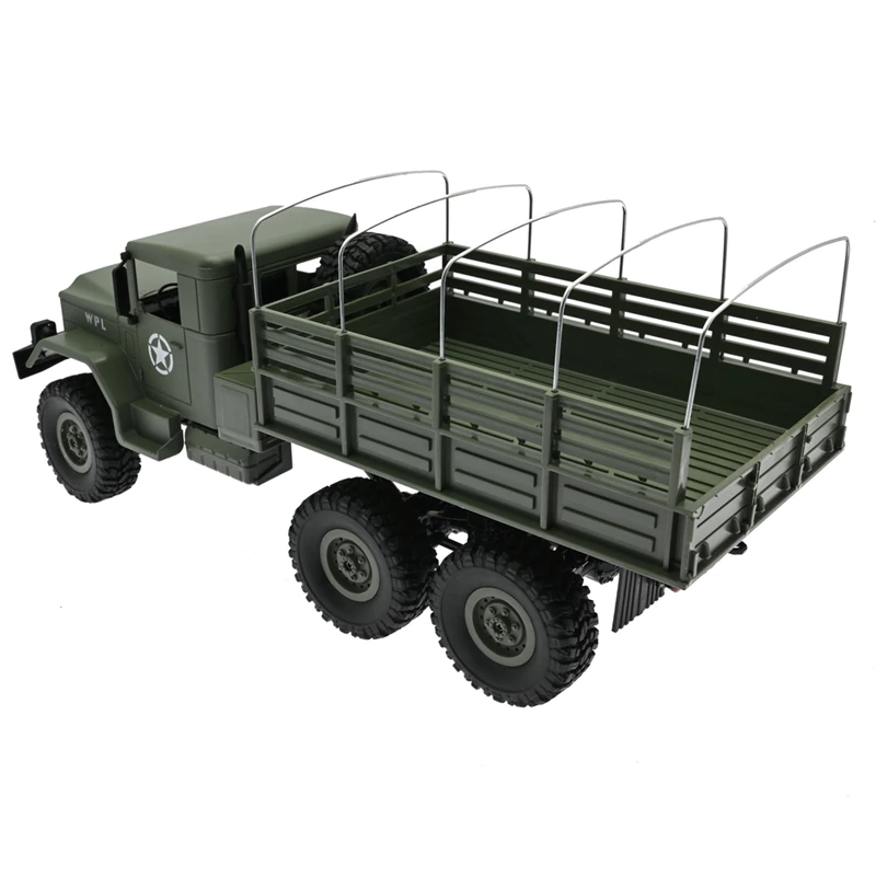 RC Truck WPL B16 1:16 RC Car 6WD Off-Road Military Truck