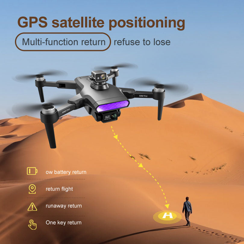 RC Drone LU9 Max 8K Camera Brushless Quadcopter