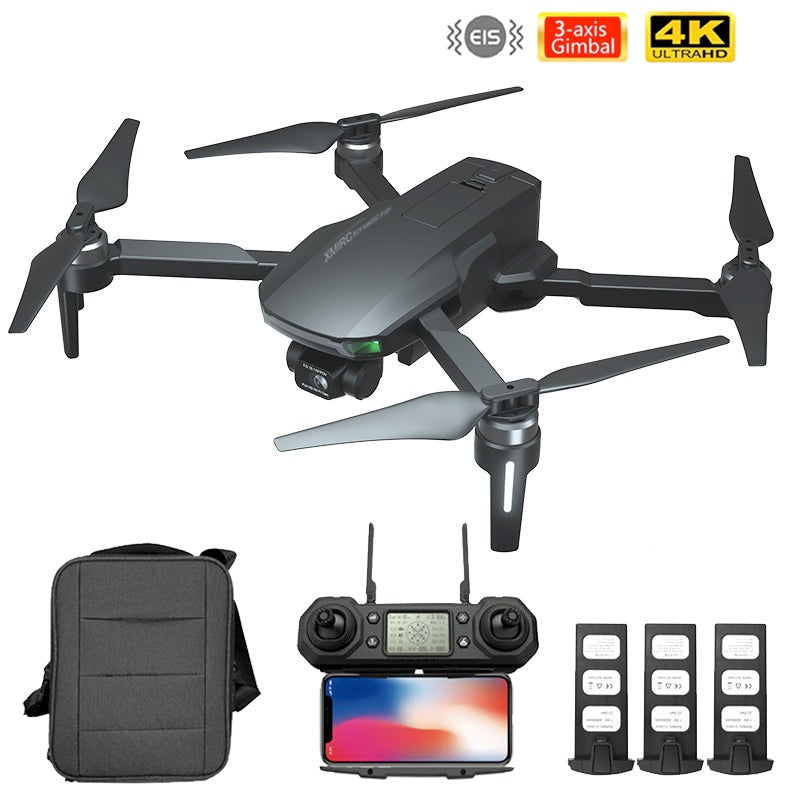 XMR/C M9 4K Drone 3-Axis Gimbal Obstacle Avoidance Brushless Quadcopter