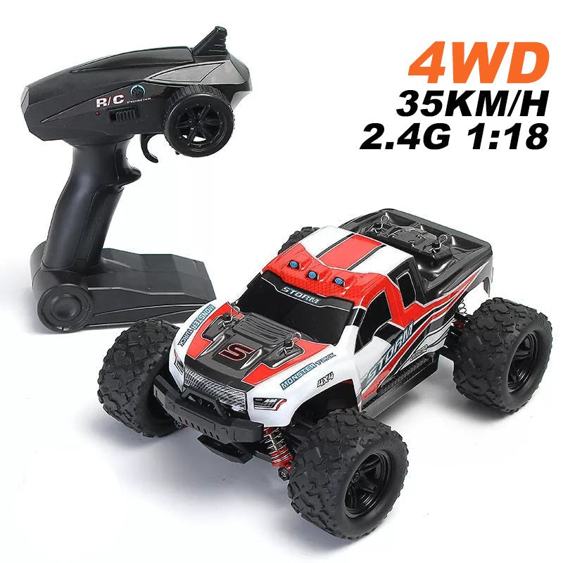 RC Car RC Climbing car 1:18 4WD high speed big-feet car boy toy