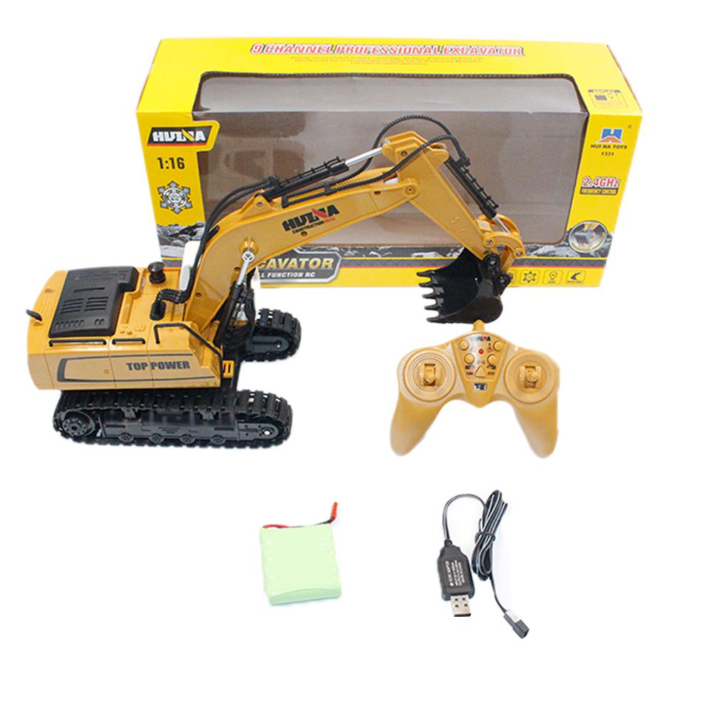 Huina 1331 RC Excavator Truck 9CH 1:16 RC Construction Car