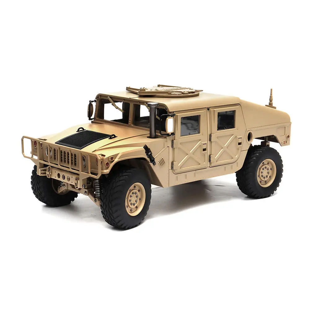 HG P408 RC Car 1/10 2.4G 4WD U.S.4X4 Hummer Military Vehicle Truck Toys Gifts