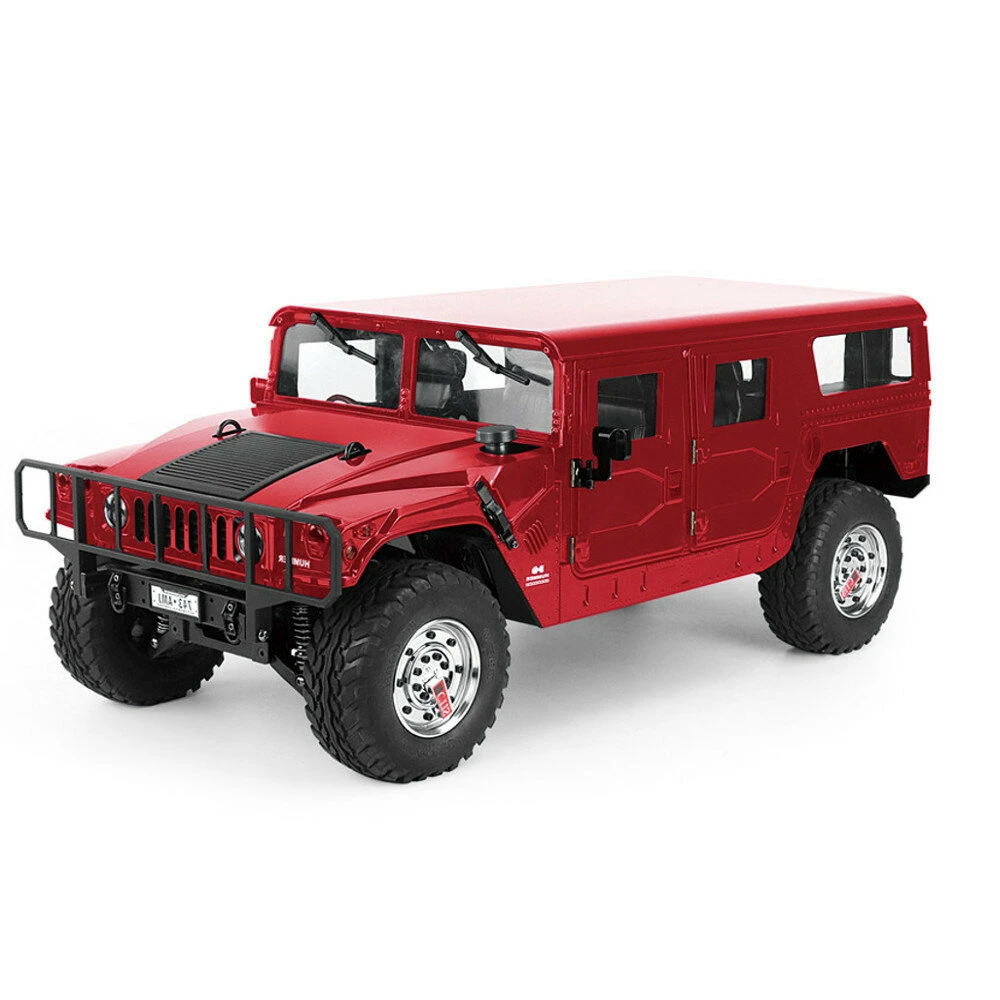 RC Car HG P415 1/10 16CH Hummer Metal Chassis Vehicles Model Military Truck Toys Gifts