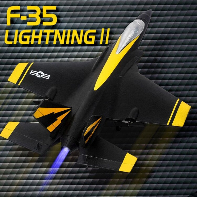 RC Plane F35 Fighter 4CH EPP RC Airplane 315mm Wingspan RTF Glider Toys