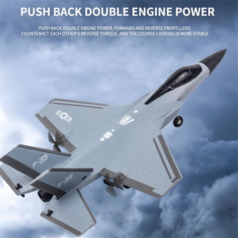 RC Plane F35 Fighter 4CH EPP RC Airplane 315mm Wingspan RTF Glider Toys