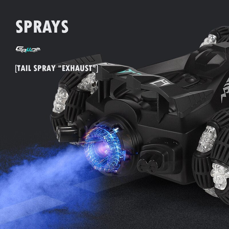 RC Stunt car Spray Drift 4WD High Speed Off-road Vehicle Model With Music Light