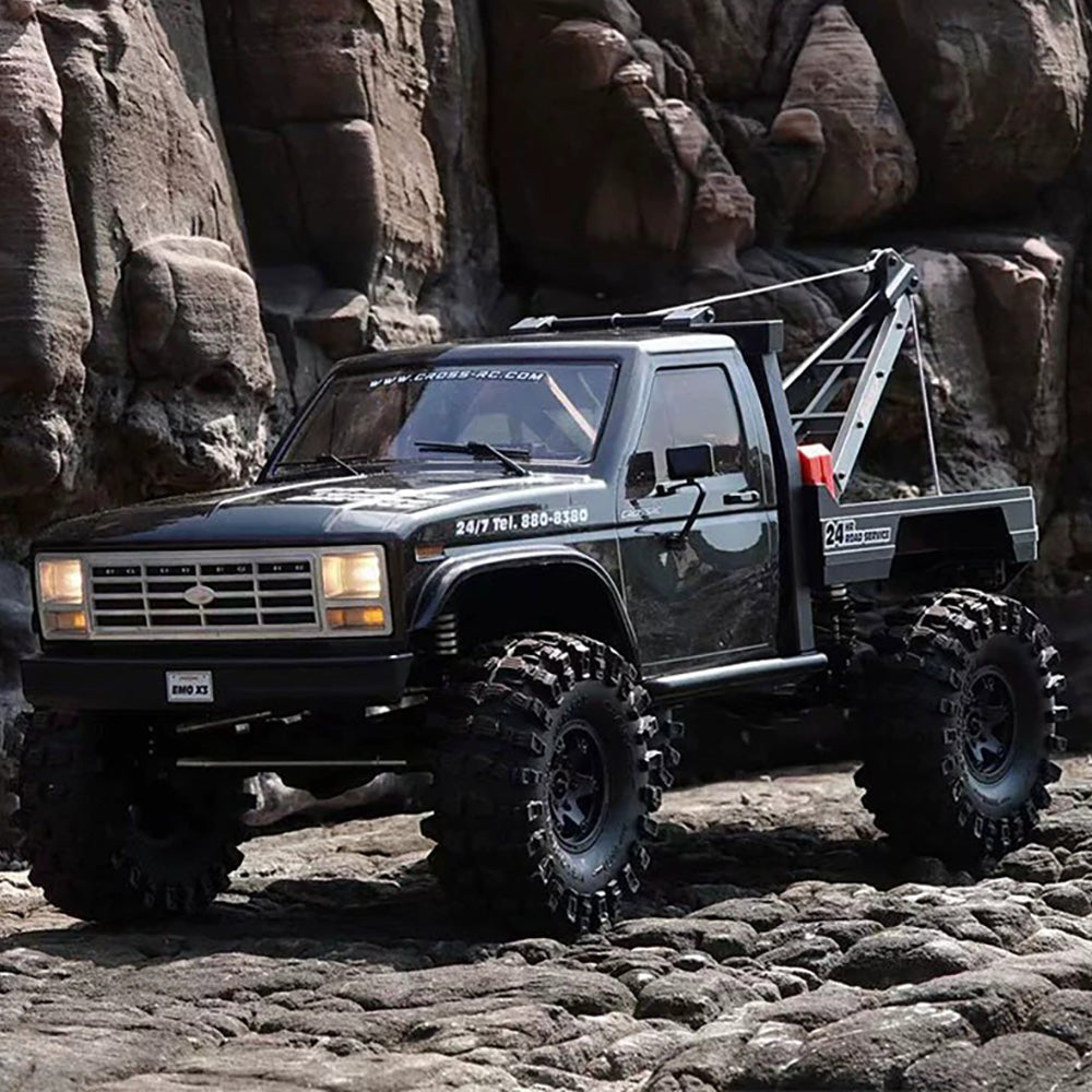 CROSSRC EMO X3 Northeastern Tigers 4WD RC Car 1/8 Climbing Crawler Off Road Rescue Vehicle