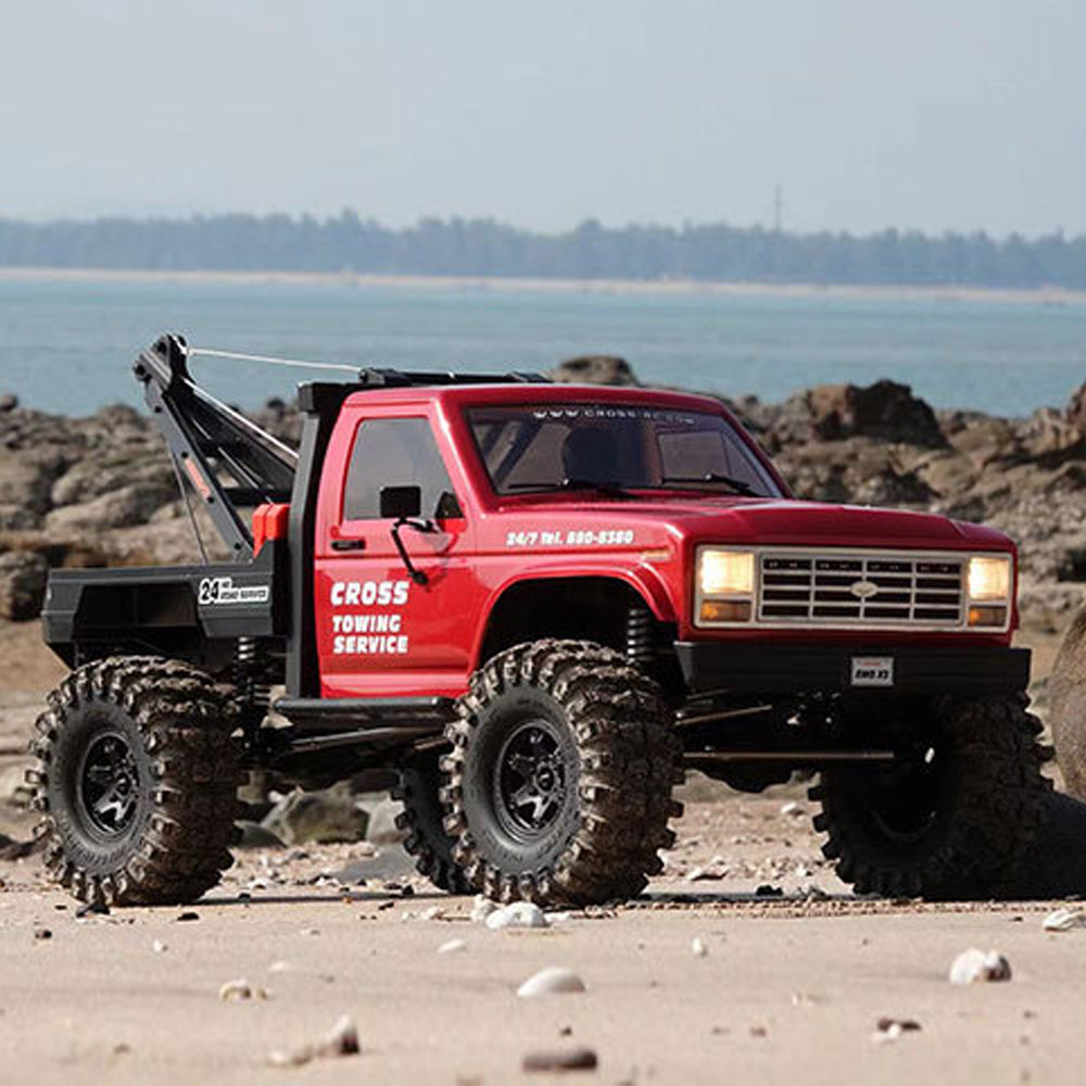 CROSSRC EMO X3 Northeastern Tigers 4WD RC Car 1/8 Climbing Crawler Off Road Rescue Vehicle