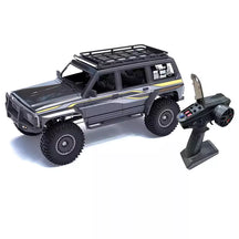 YIKONG YK4107 PRO 1/10 4WD RC Car Rock Crawler Two Speed Differential Lock LCG Chassis Tank Turn LED Lights Off-Road Climbing Truck