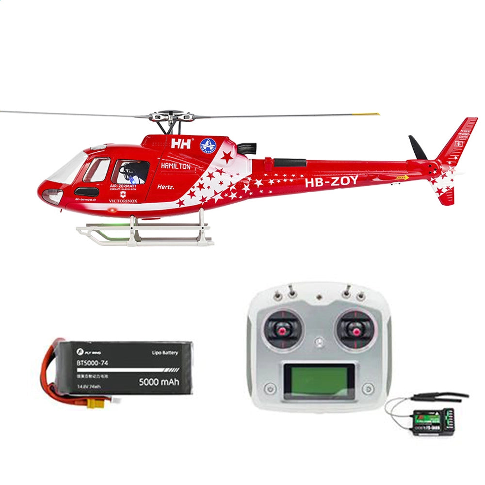 FLYWING AS350 RC Helicopter 470 Class ACE Flight Control 6CH GPS Helicopter LED Light RTF Helicopter