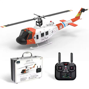 YUXIANG F07H Huey UH-1D RC Helicopter NAVY Rescue Scale GPS Optical Flow Positioning Intelligent Altitude Hold Helicopter