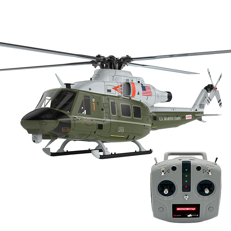 GOOSKY E2 UH-1Y VENOM RC Helicopter GPS 1:35 Air Rescue Aircraft Model RC Helicopter