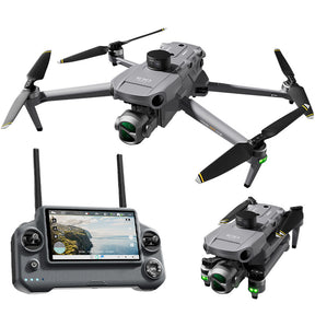 SMRC WING 100 8K Drone Upgraded version 3-Axis Gimbal Obstacle Avoidance 5G GPS Quadcopter Optional Screen Remote Control