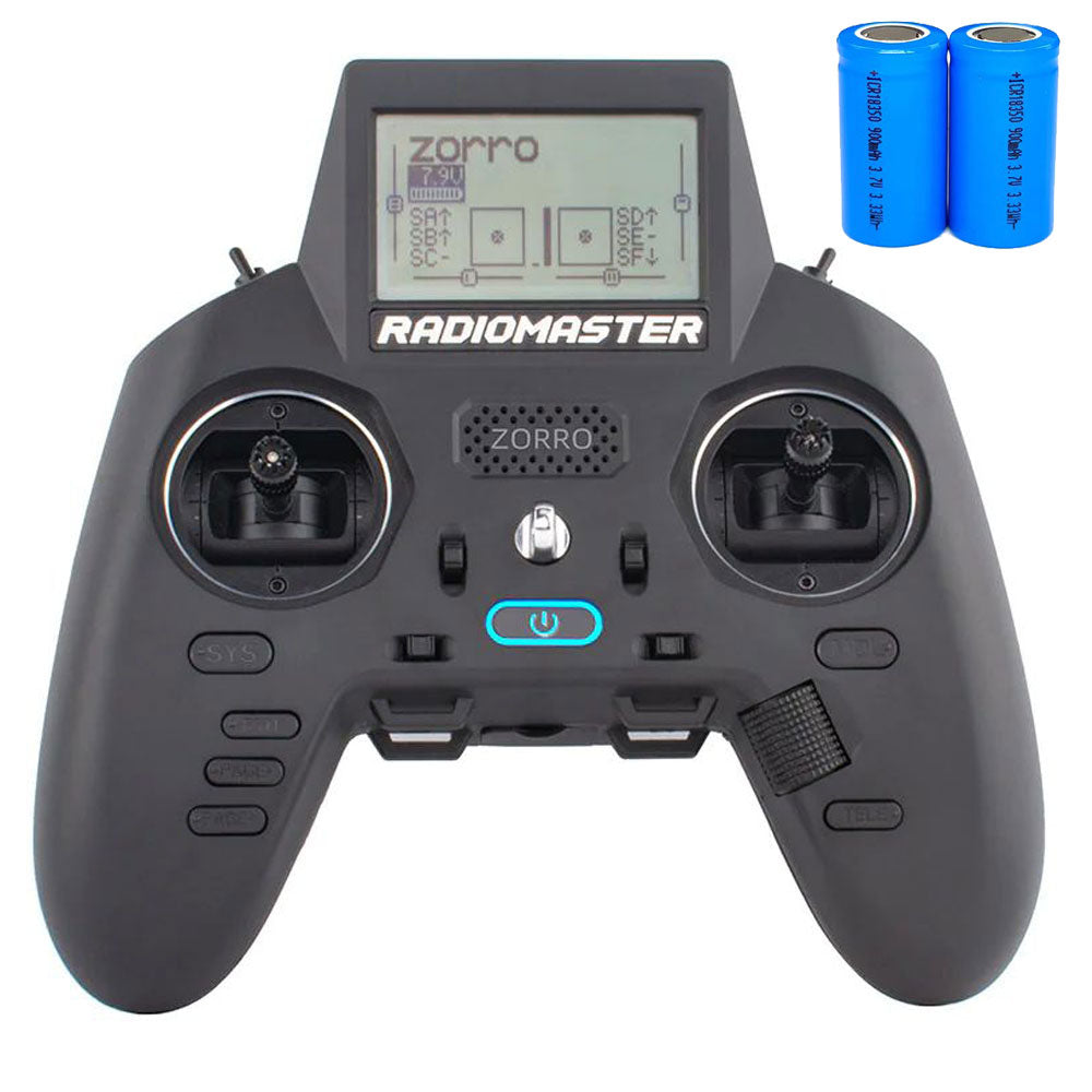 RadioMaster Zorro Radio Transmitter 16CH Hall Sensor Gimbals CC2500/JP4IN1/ELRS Multi-protocol OpenTX/EdgeTX System for RC Drone