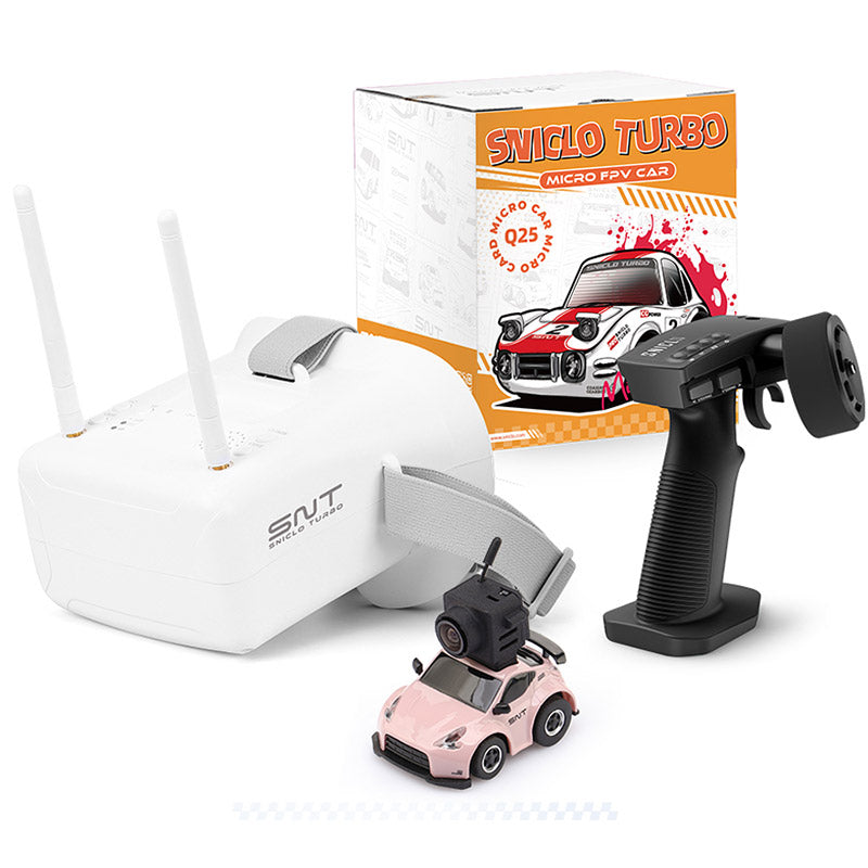 SNICLO SNT 1:100 Q25-370Z FPV RC Car with Goggles Micro Desk Race RC Car Best Toy Gift