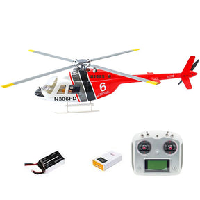 FLYWING Bell 206 V3 470 CLASS Large RC Helicopter Upgraded ACE flight control System RTF Helicopter