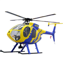 ROBAN 470 MD-500E Bird Helicopter GPS X2 Flight Control System LED Lighting System PNP/RTF Version RC Helicopter