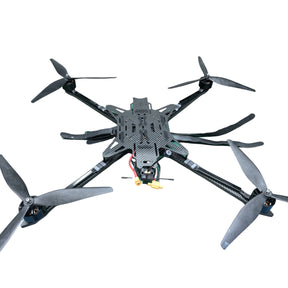18 inch FPV Drone 8-20kg payload with F722 Flying Tower 5.8G 3W VTX 10KM Long Distance Drone Kit