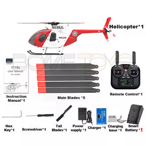 YUXIANG F119S MD-500 Bird RC Helicopter GPS Altitude Hold Optical Flow Positioning Radar Brushless 3D Stunt Helicopter