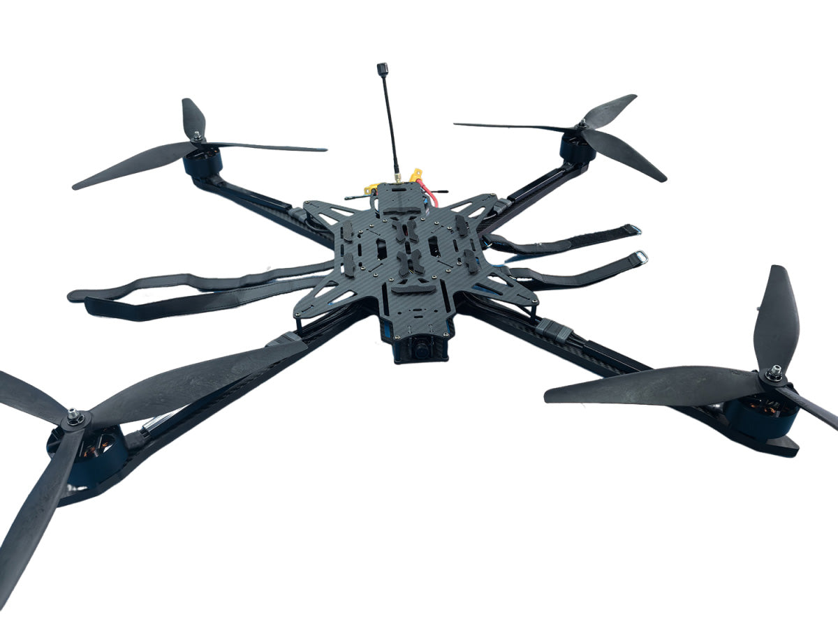 18 inch FPV Drone 8-20kg payload with F722 Flying Tower 5.8G 3W VTX 10KM Long Distance Drone Kit