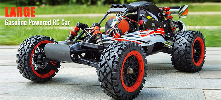 ROFUN BAHA 5B 360C 1/5 scale gas RC car with 36cc engine