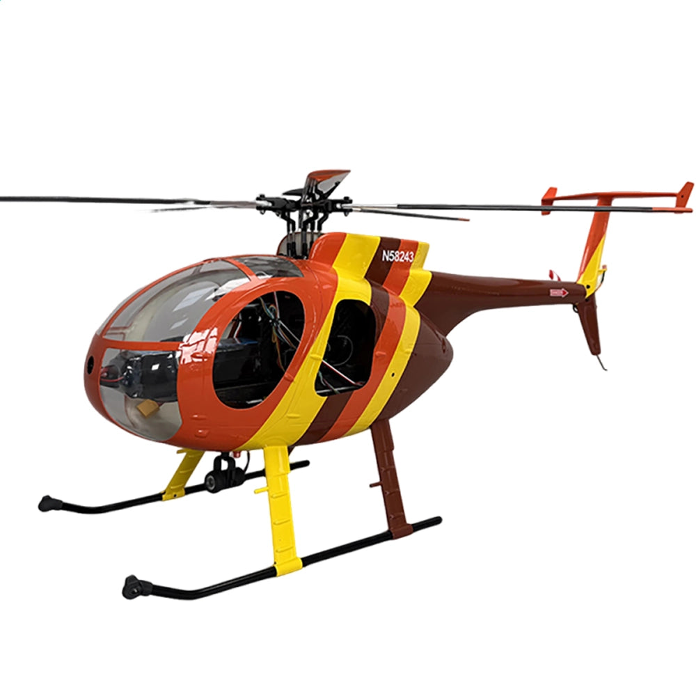 ROBAN 470 MD-500E Bird Helicopter GPS X2 Flight Control System LED Lighting System PNP/RTF Version RC Helicopter