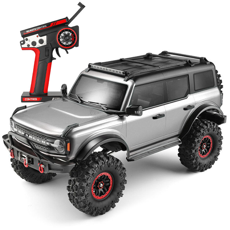 Wltoys 104020 4WD RC Car RTR 1/10 2.4G Rock Crawler Off-Road Climbing Truck Full Proportional LED Light Vehicles Models Toys