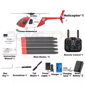 YUXIANG F119S MD-500 Bird RC Helicopter GPS Altitude Hold Optical Flow Positioning Radar Brushless 3D Stunt Helicopter