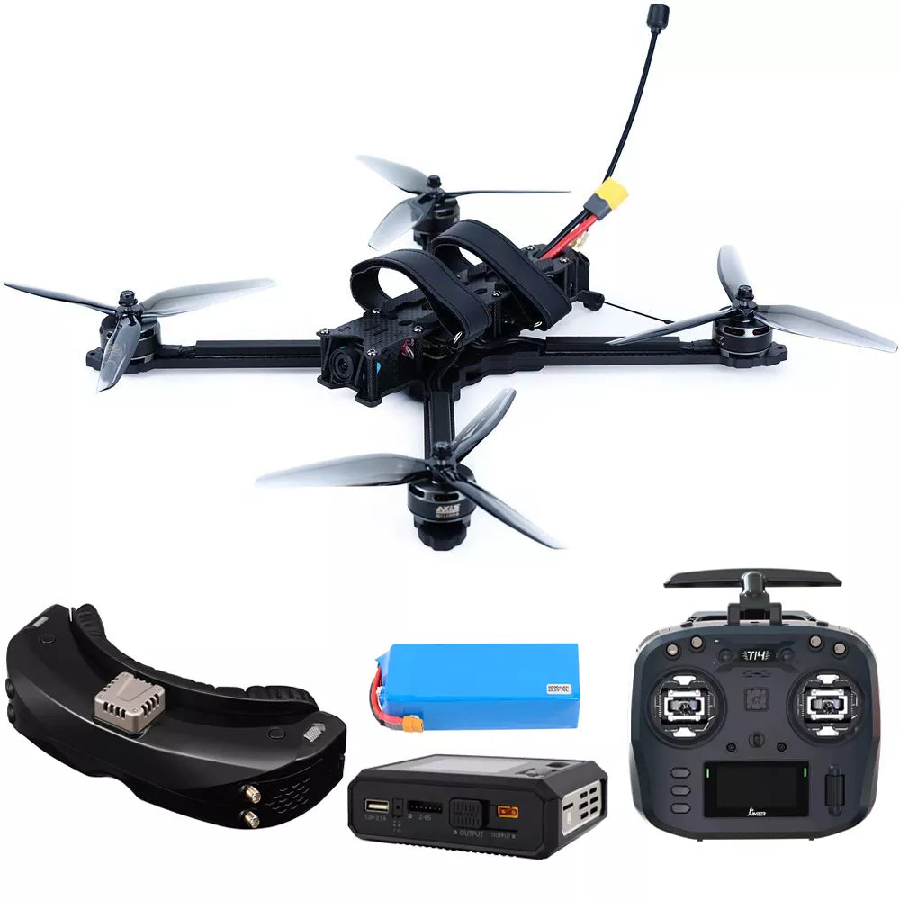 7inch FPV Drone Manta 7 X Lite Long Range Cinematic FPV Drone RTF Flying kit with Transmitter and Flight Goggles