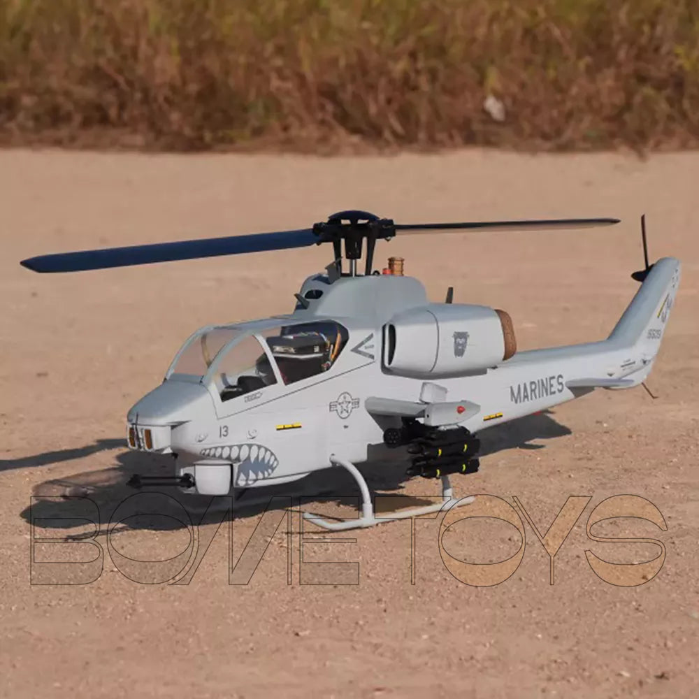 ROBAN 470 AH-1 Cobra Scale Helicopter GPS Stabilized Missile/LED Light 2-Blade RC Helicopter PNP/RTF Version