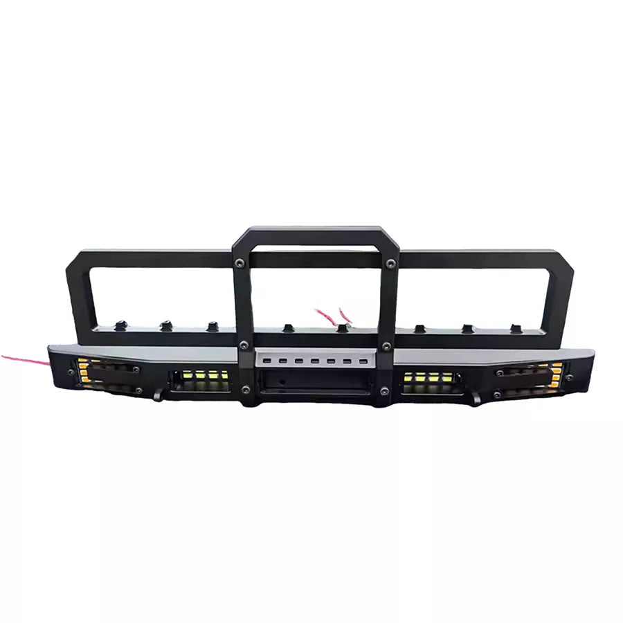 CROSSRC EMO XX/XXL 1/6 RC Car Metal Front Bumper LED Light Modification
