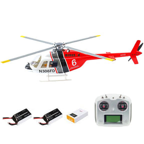 FLYWING Bell 206 V3 470 CLASS Large RC Helicopter Upgraded ACE flight control System RTF Helicopter