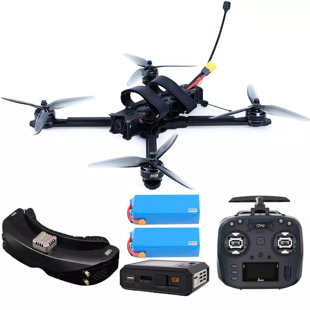 7inch FPV Drone Manta 7 X Lite Long Range Cinematic FPV Drone RTF Flying kit with Transmitter and Flight Goggles