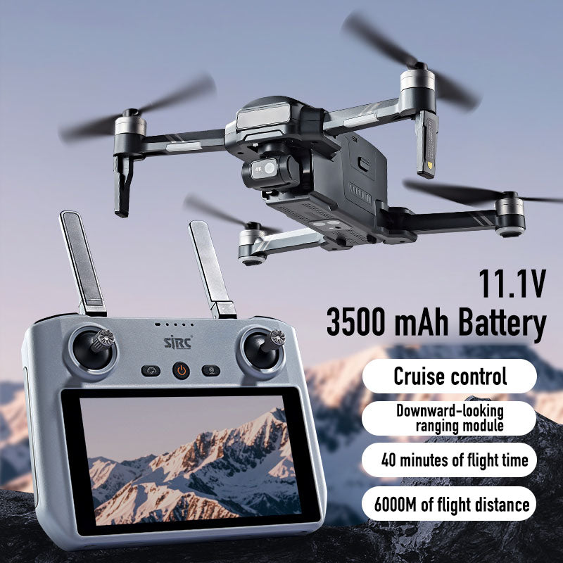 SJRC F22 S3 PRO 3-Axis Gimbal 4K Drone 6KM Repeater Digital FPV EIS HD Camera GPS 5G Quadcopter
