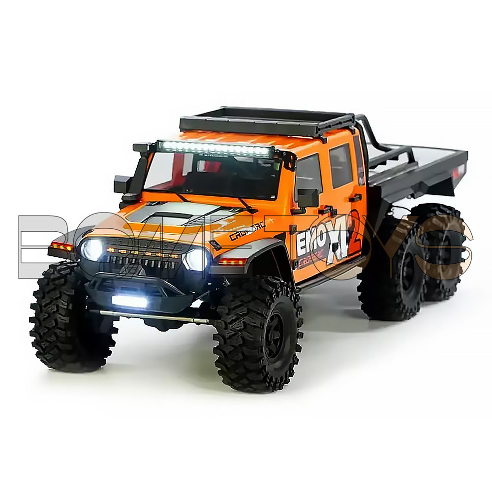 CROSSRC EMO XL2 Big Mustang 6x6 6WD RC Crawler Car 1/8 Differential Lock Off Road Climbing Vehicles